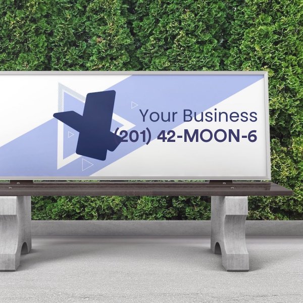 (201) 42-MOON-6 for sale - Bench