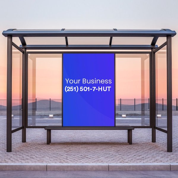 (251) 501-7-HUT for sale - Bus Station