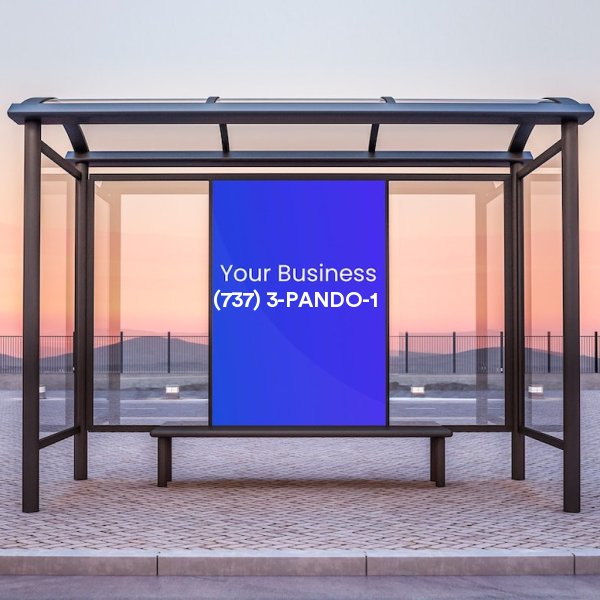 (737) 3-PANDO-1 for sale - Bus Station