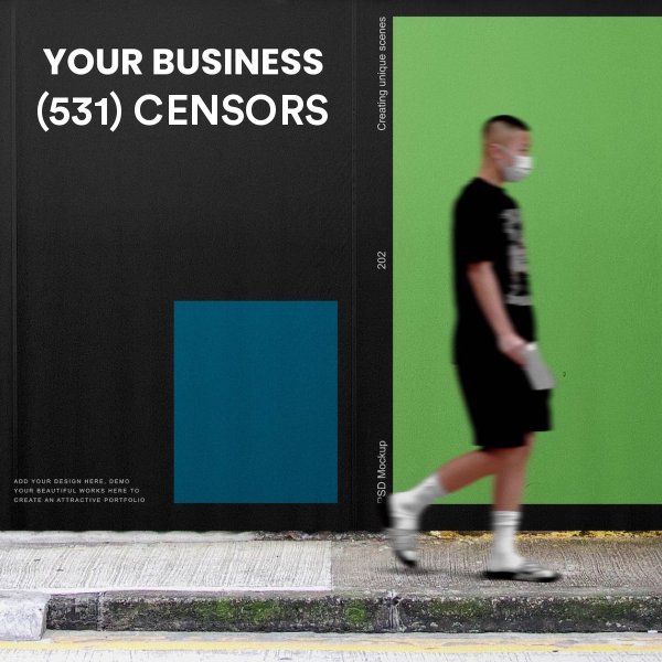 (531) CENSORS for sale - Wall